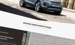 Présentation gamme - Création de site internet pour les Concessions Automobiles
