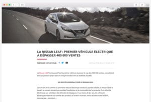Newsletter - Création de site internet pour les Concessions Automobiles