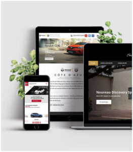 Création de site internet pour les Concessions Automobiles